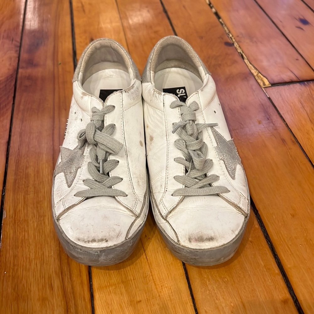 Golden Goose White Superstar